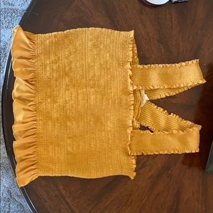 Mustard Yellow Tank Top